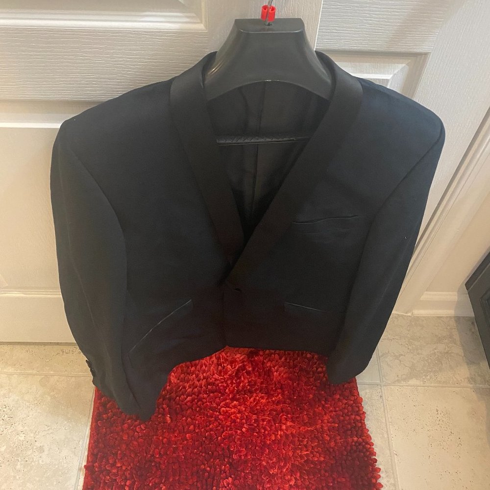 Men Dobell Black Velvet Jacket